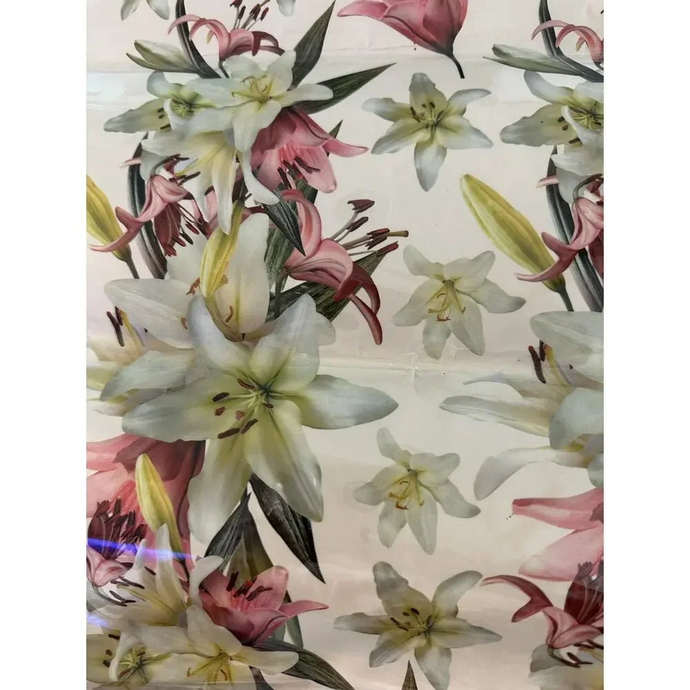 New Sealed Dress My Craft Transfer Me Exotic Lilies Flower Red White Yellow Pink